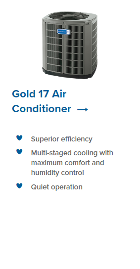 Gold 17 Air Conditioner in Venice, FL | J & J Air Conditioning 